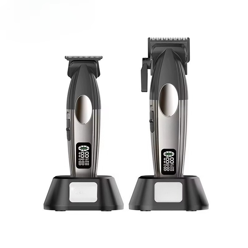 Mens Grooming Barber - Hair Clippers, Professional Barber Kit, Cordless