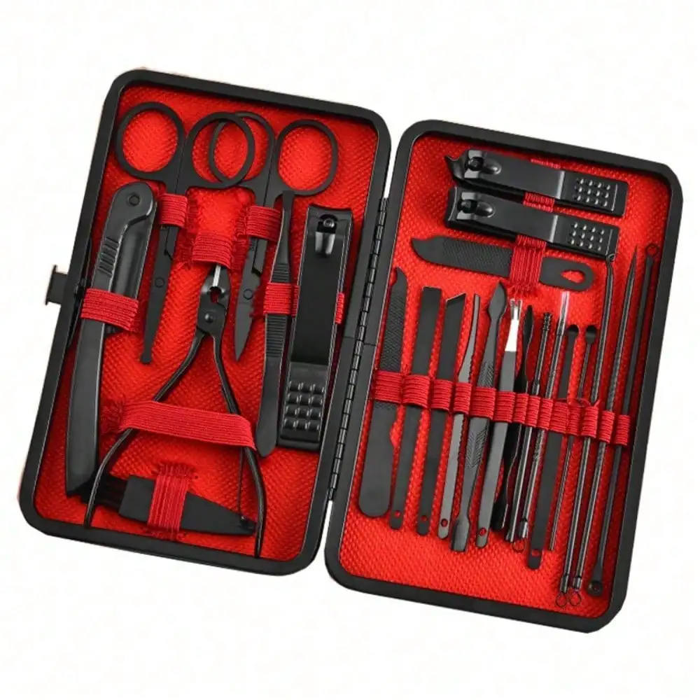 Men'S Grooming Products - 8/24pcs Professional Manicure Set & Pedicure