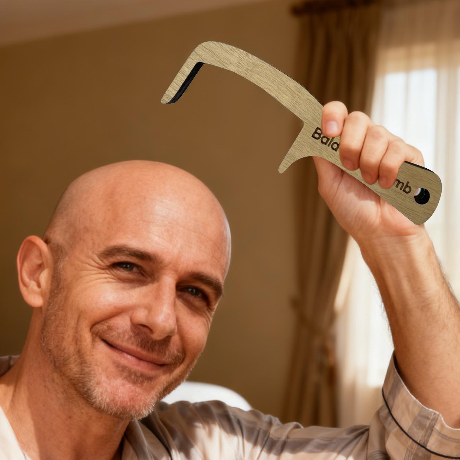 Bald Man Comb Funny Prank Groo - огляд і ціна Men'S Grooming Products