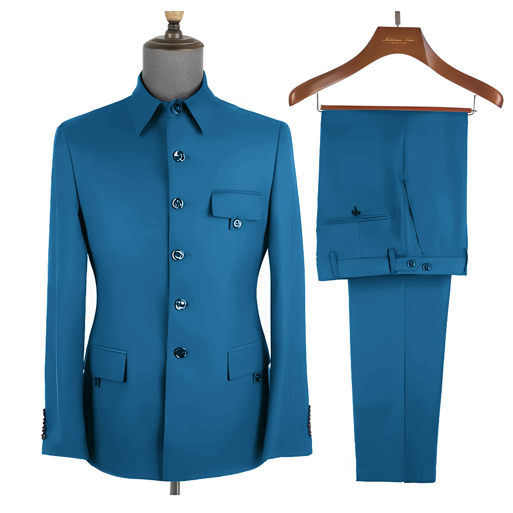 Royal Blue Formal Men's Suit 2 - огляд і ціна Men'S Grooming And Style