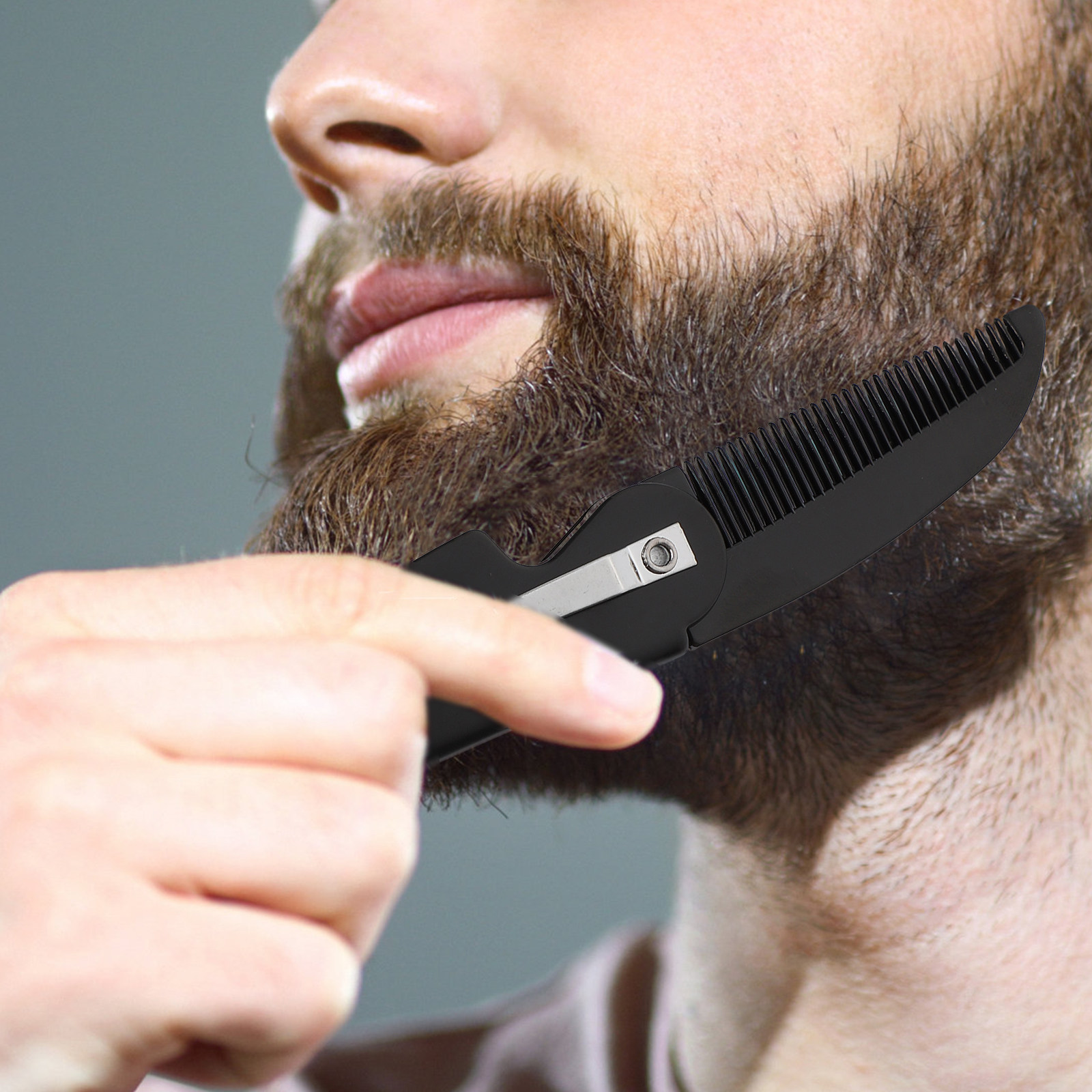 4Pcs Folding Beard Comb for Me - огляд і ціна Men'S Grooming And Style
