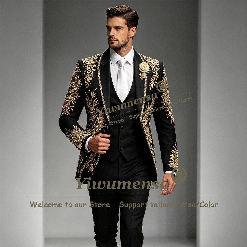 Luxury Crystals Beadwork Suit  - огляд і ціна Mens Grooming Kit Luxury