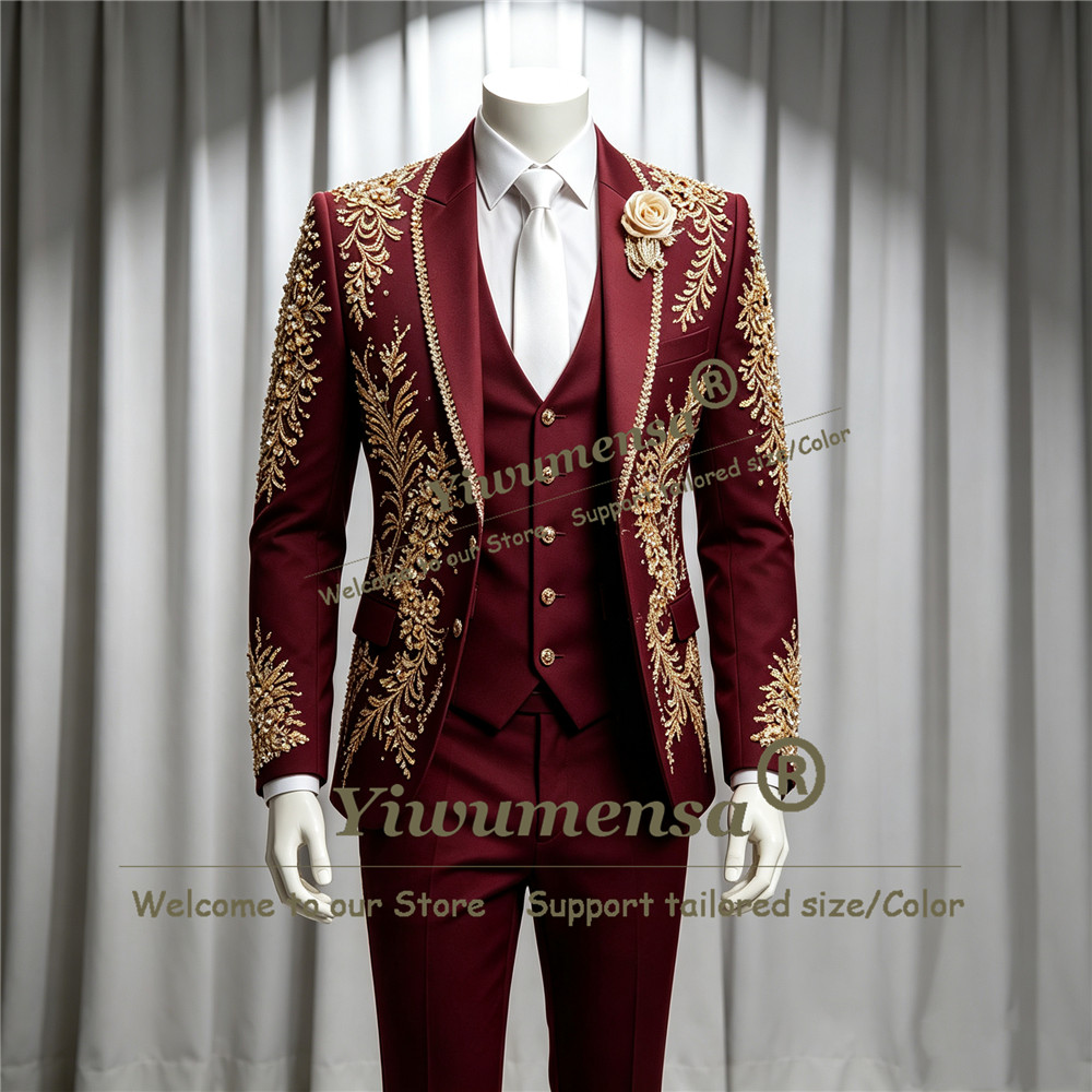 Luxury Crystals Beadwork Suit  - огляд і ціна Mens Grooming Kit Luxury