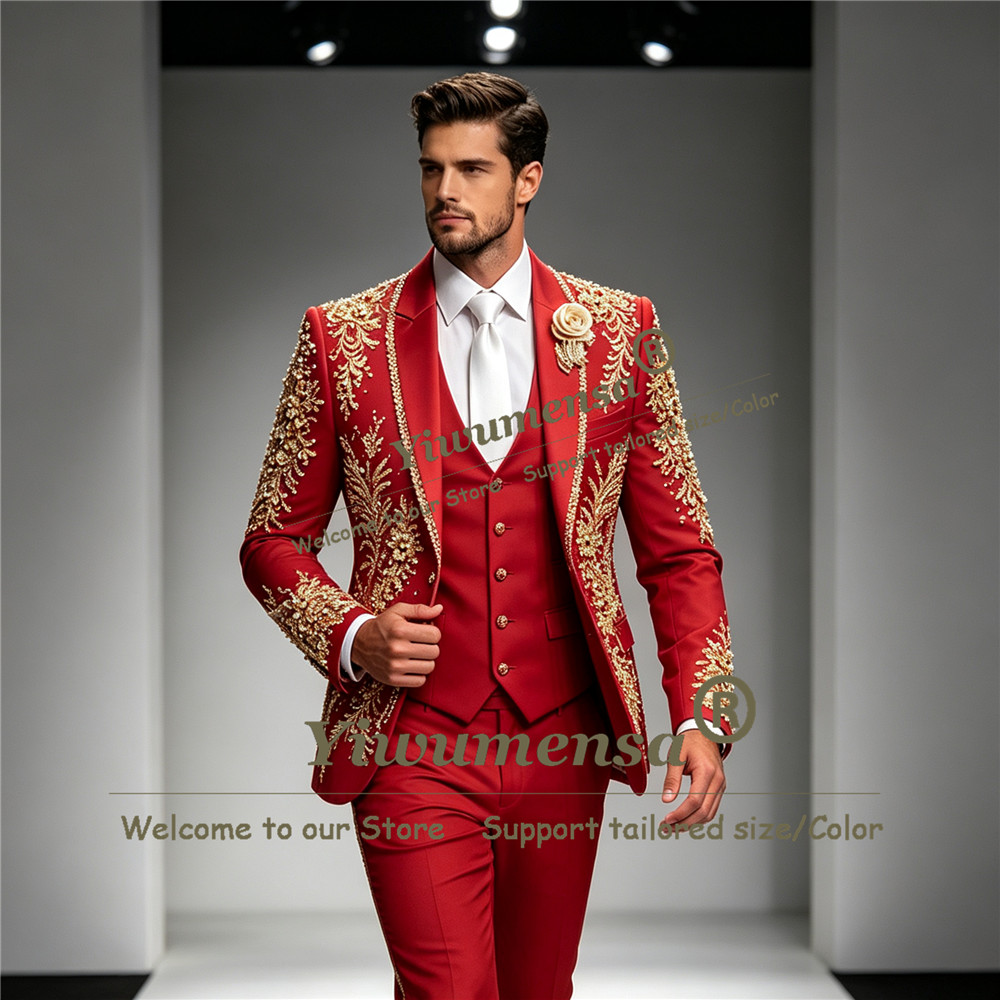 Luxury Crystals Beadwork Suit  - огляд і ціна Mens Grooming Kit Luxury