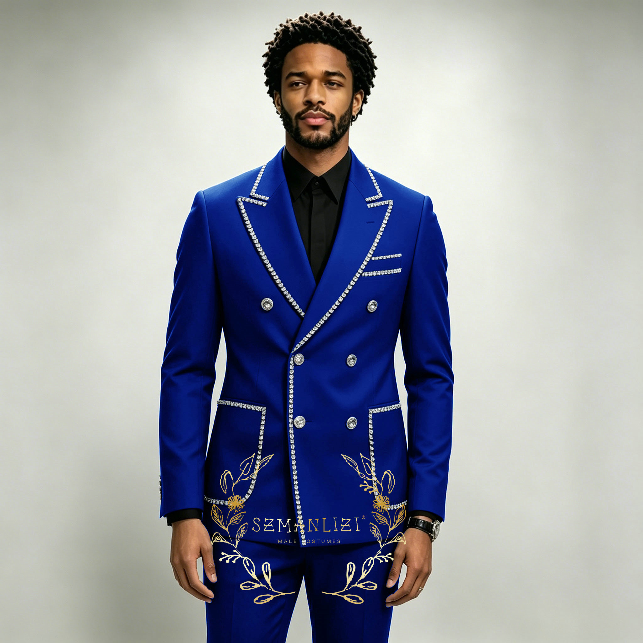 Luxury Men's Suits 2 Pieces Ro - огляд і ціна Mens Grooming Kit Luxury