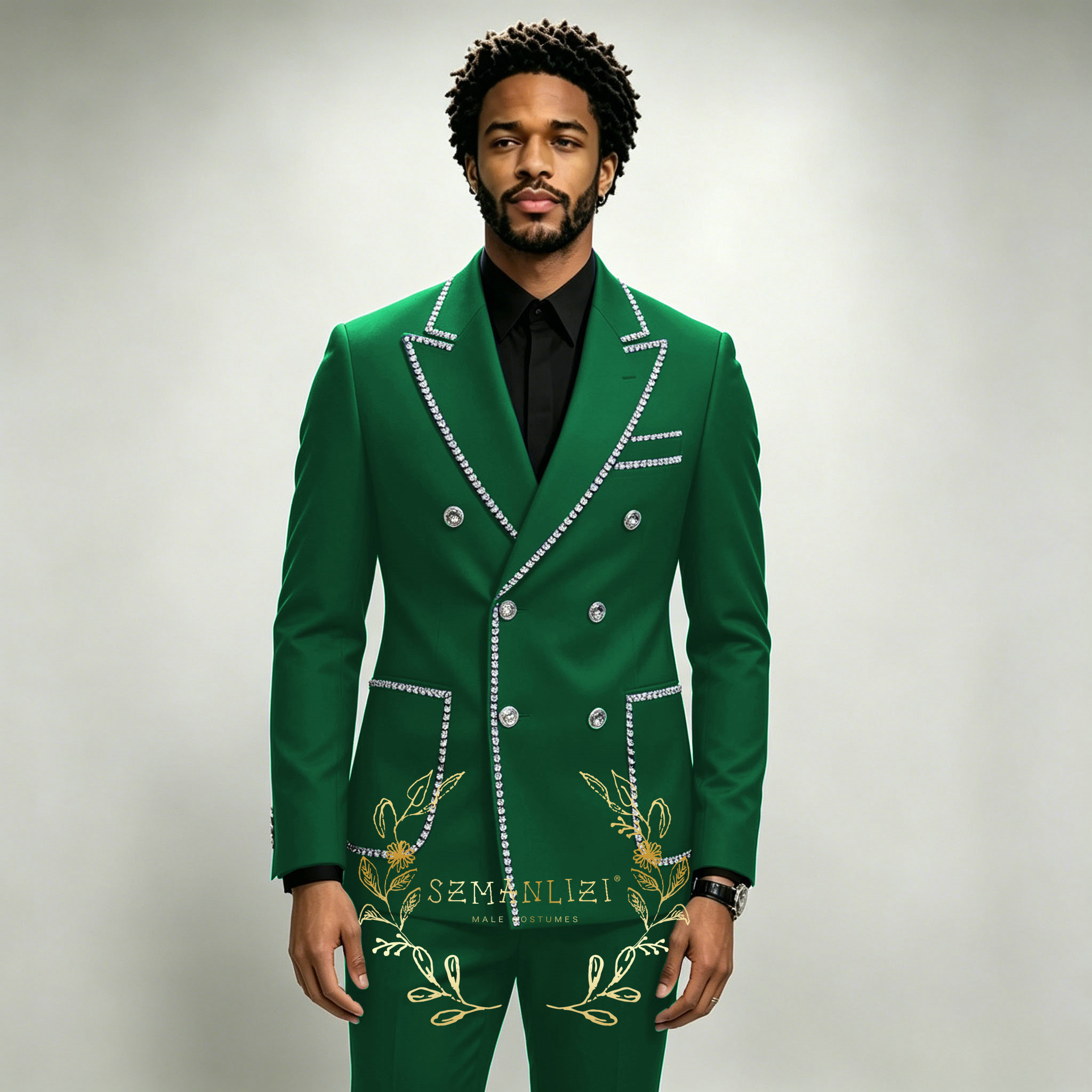 Luxury Men's Suits 2 Pieces Ro - огляд і ціна Mens Grooming Kit Luxury