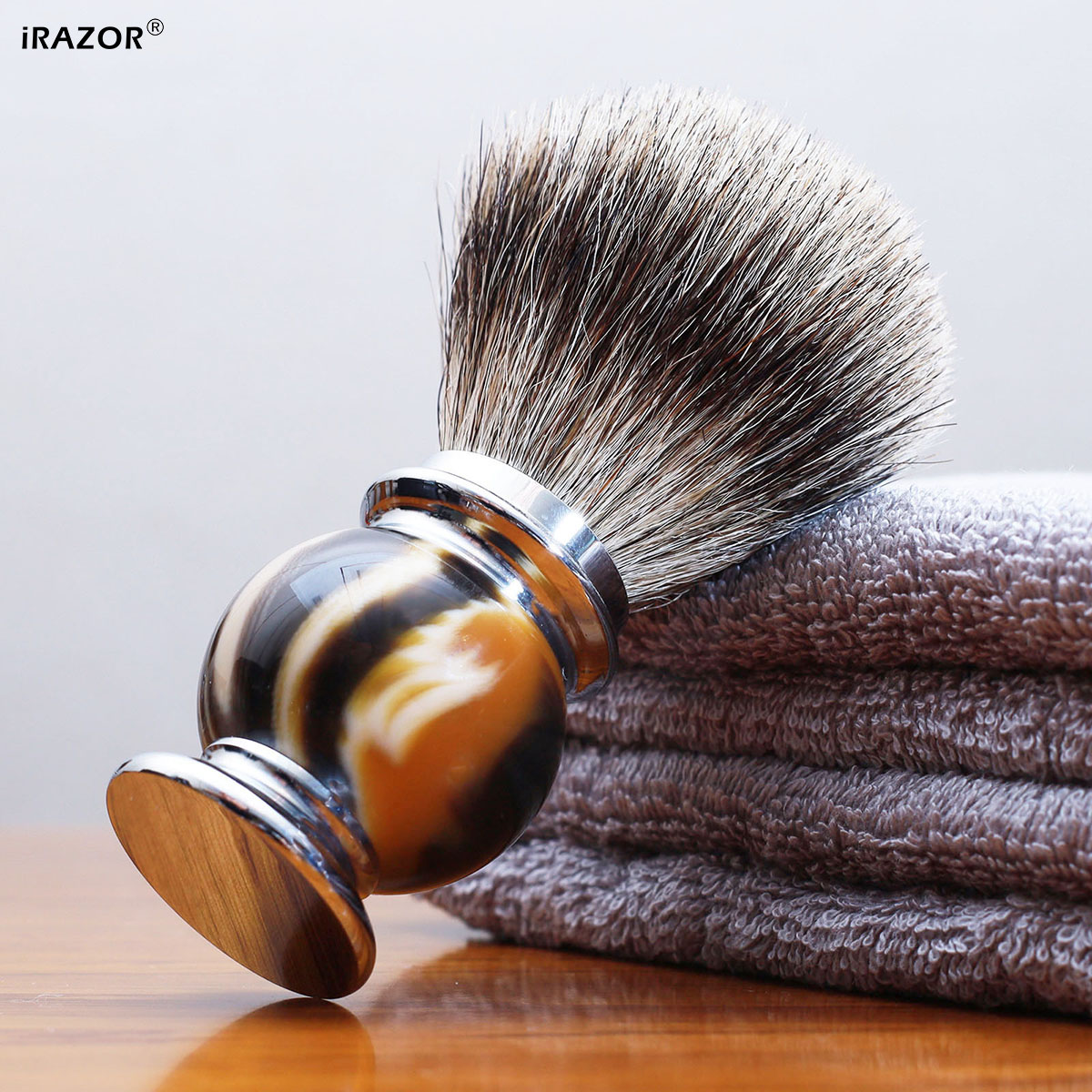 iRAZOR Silvertip Shaving Brush - огляд і ціна Mens Grooming Barber