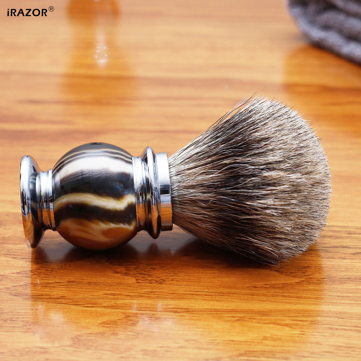 iRAZOR Silvertip Shaving Brush - огляд і ціна Mens Grooming Barber