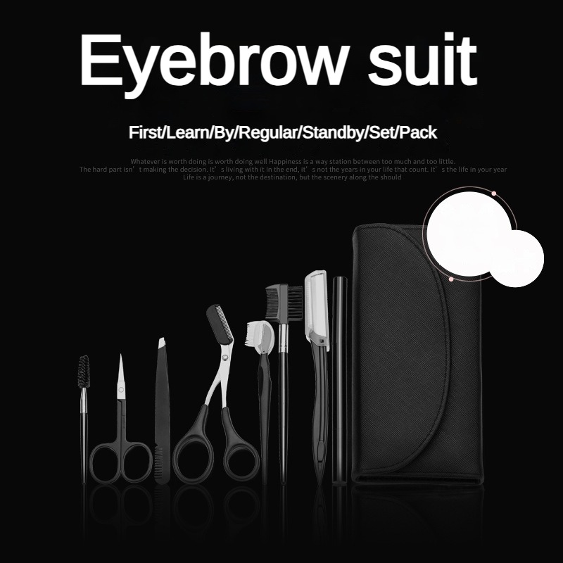 8Pcs eyebrow grooming kit with - огляд і ціна Men'S Grooming Products
