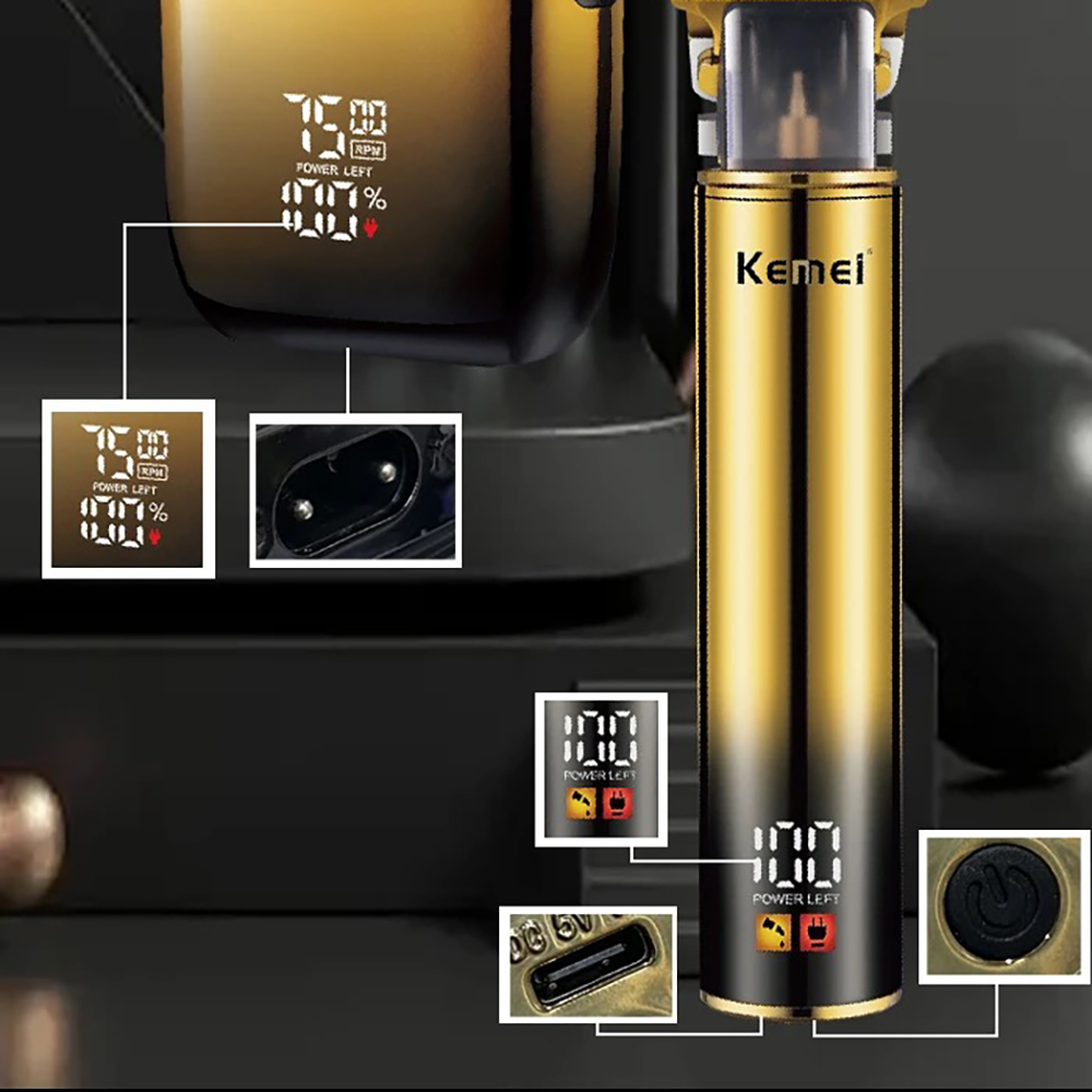 Kemei Hair Trimmer Electric Ra - огляд і ціна Men'S Grooming Products