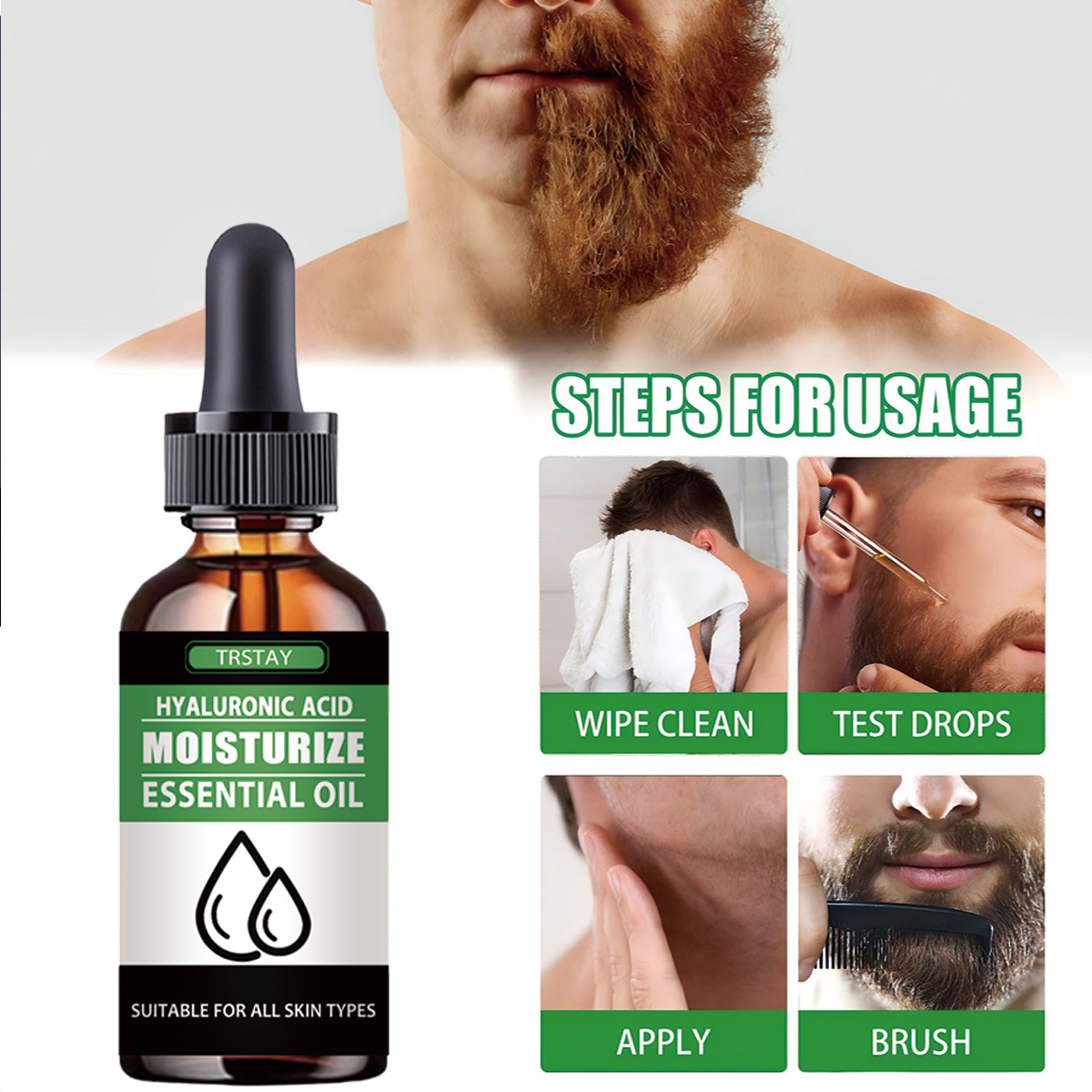 100%Natural Accelerate Facial  - огляд і ціна Men'S Grooming Products