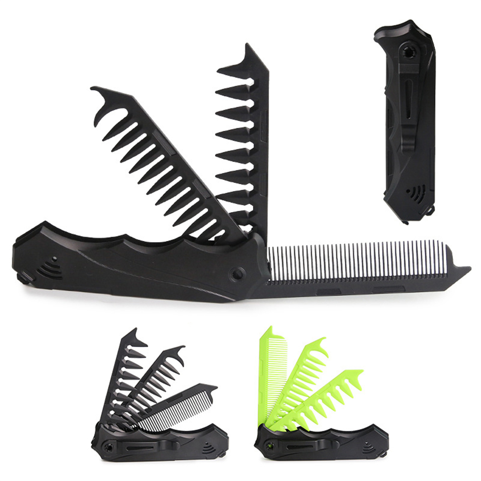 Dual Tooth Folding Comb for Me - огляд і ціна Men'S Grooming Products