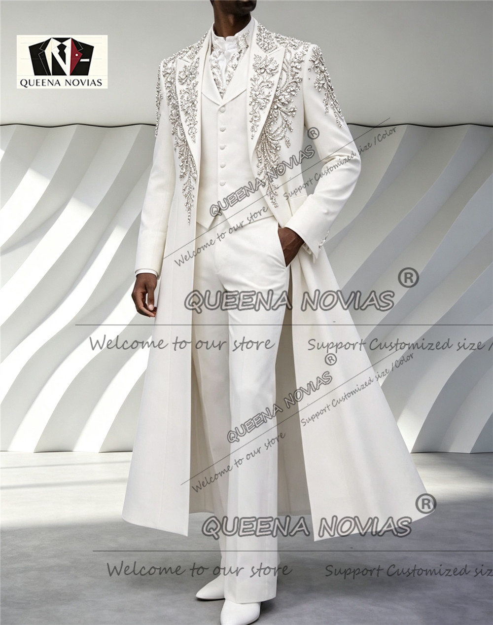 Luxury Men's Suit For Wedding  - огляд і ціна Mens Grooming Kit Luxury