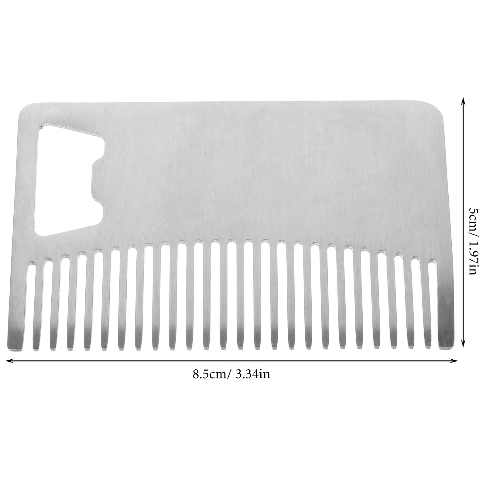 Stainless Steel Beard Comb Por - огляд і ціна Men'S Grooming And Style