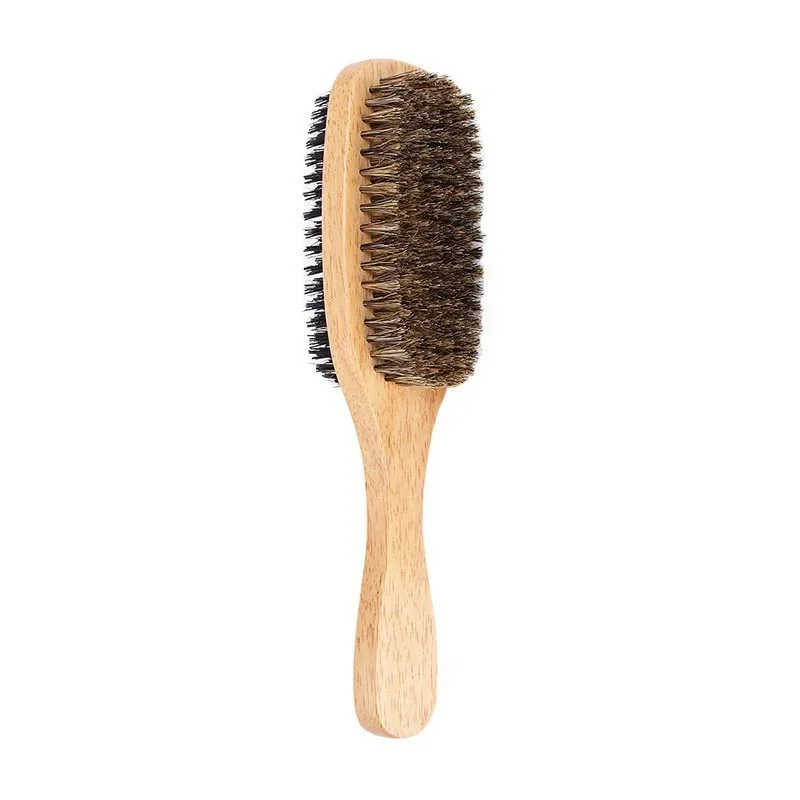 Beard Brush with Natural Woode - огляд і ціна Men'S Grooming Products