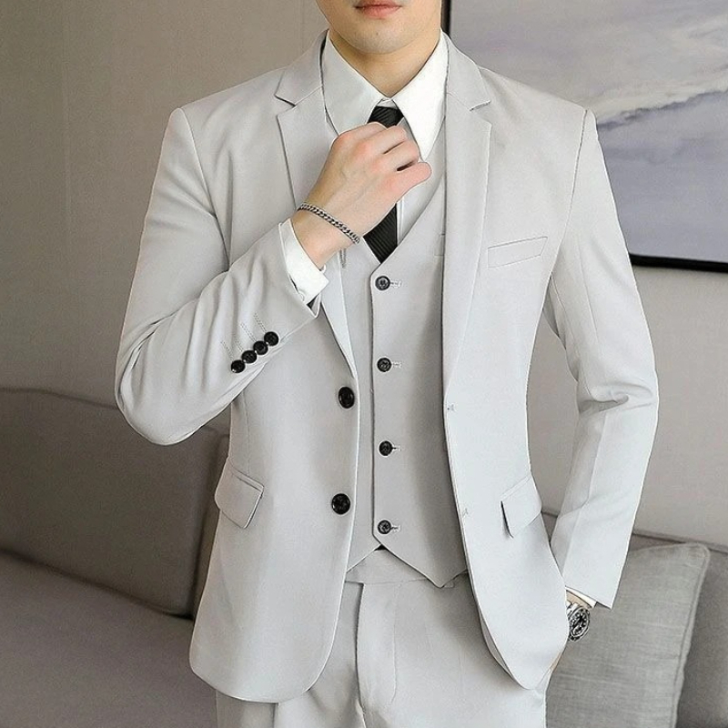 Slim Fit Korean Style Men Blaz - огляд і ціна Men'S Grooming And Style