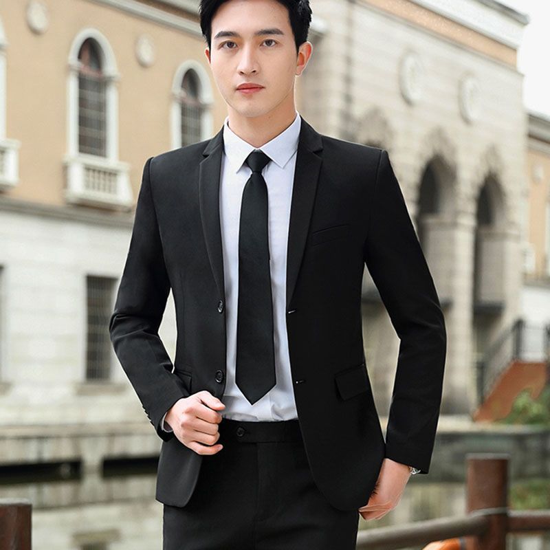 Slim Fit Korean Style Men Blaz - огляд і ціна Men'S Grooming And Style