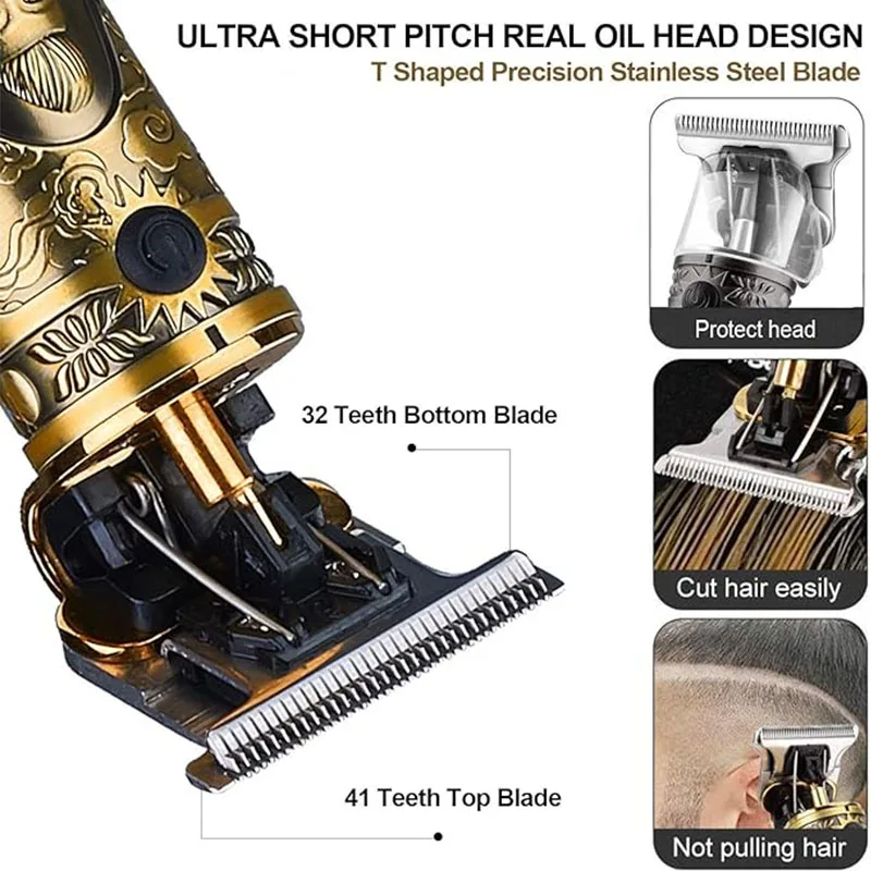 T9 Men Grooming Kit Cordless H - огляд і ціна Mens Grooming Barber